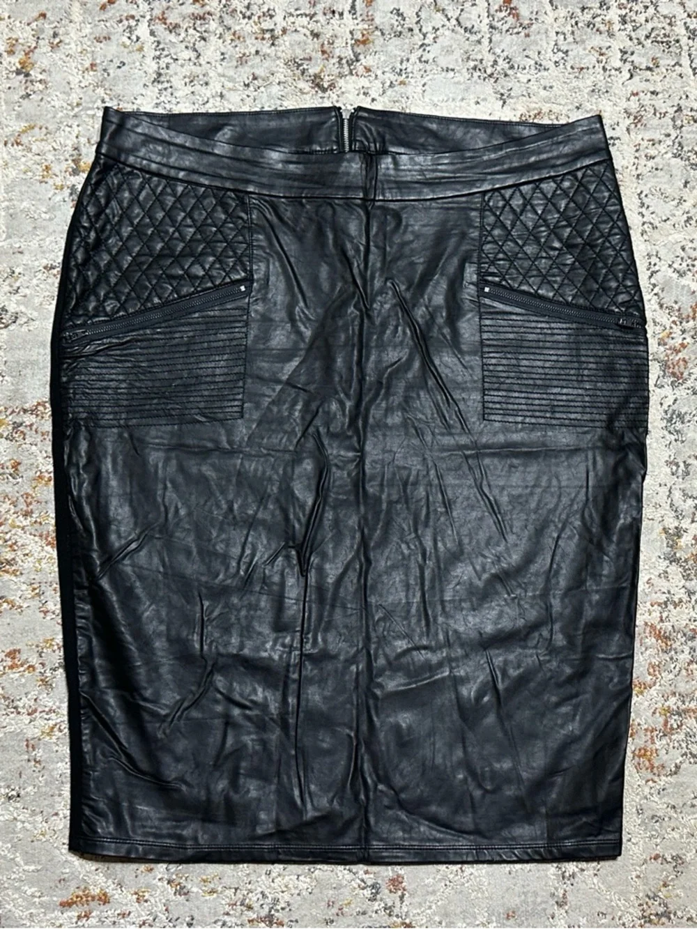 Rebel Wilson for Torrid faux leather skirt size 2X black